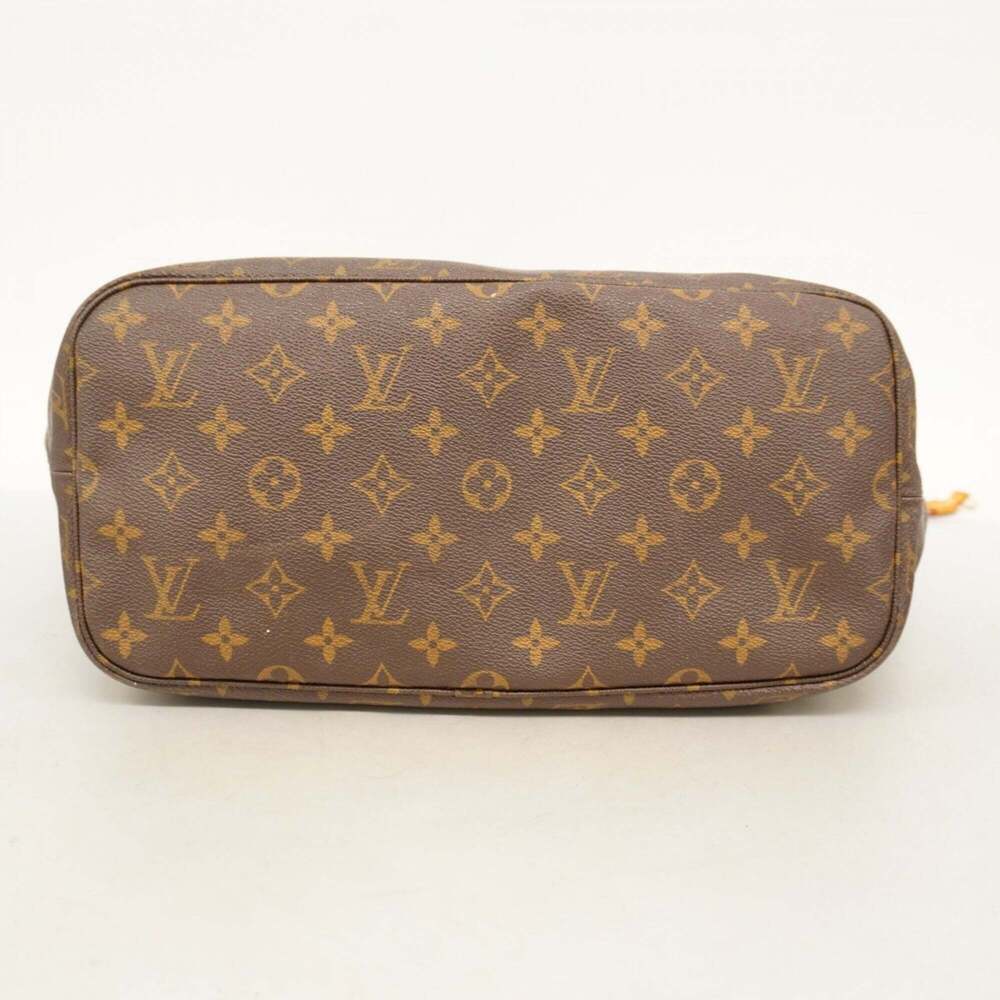 LOUIS VUITTON Brown Monogram Neverfull MM Tote Bag - Picture 3 of 12